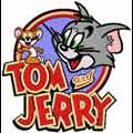 Tom and Jerry badge machine embroidery design